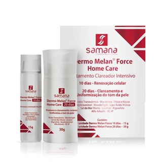 Kit Samana Dermo Melan Force Tratamento Clareador Intensivo em Oferta na Shopee