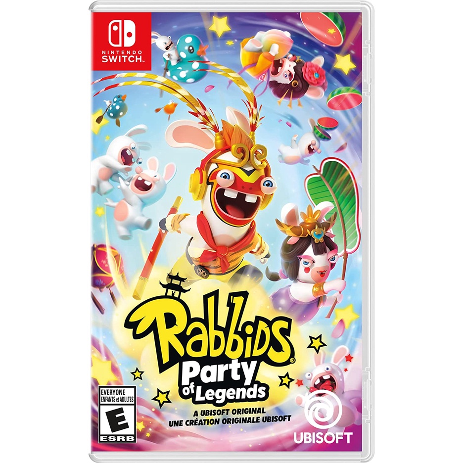 Rabbids Party of Legends Switch Midia Fisica