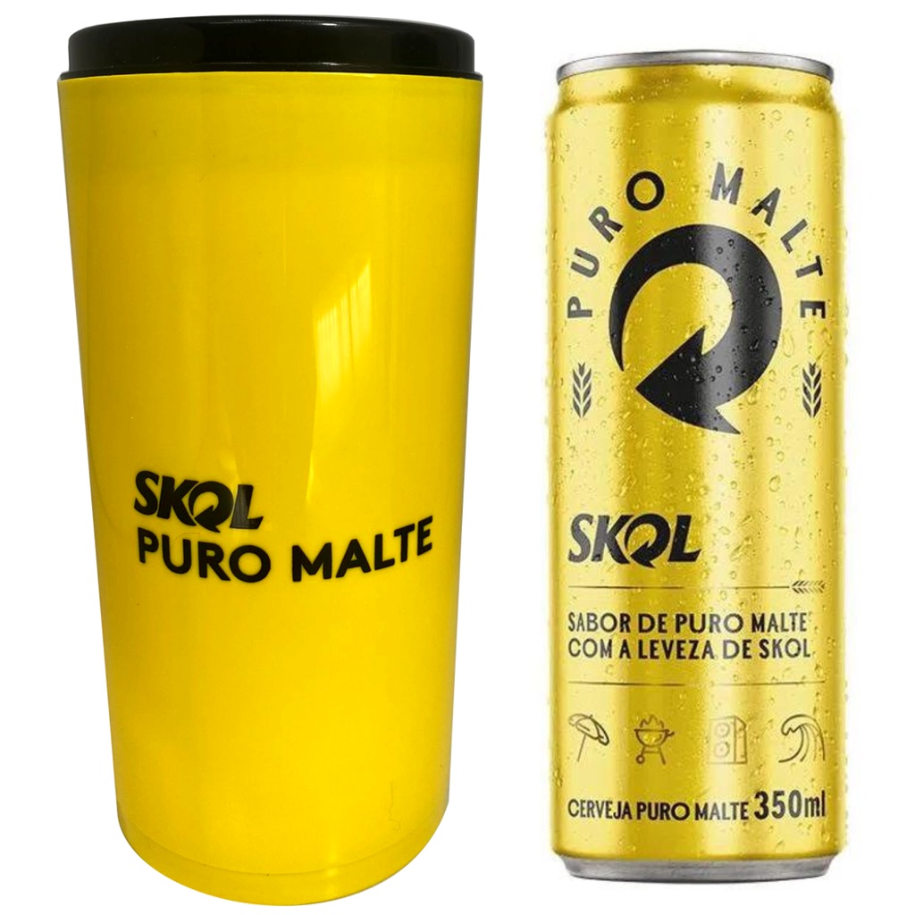 Porta Lata Suporte De Cerveja Ml Slim Skol Shopee Brasil