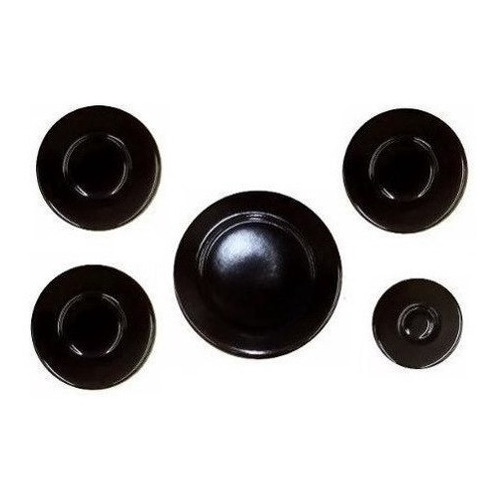 Kit Espalhador Tampa Peças Cooktop Fogão Fischer 5 Bocas
