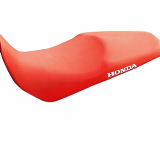 Capa Banco Xre 300 Rally Modelo Original Vermelha com logo em Oferta na Shopee