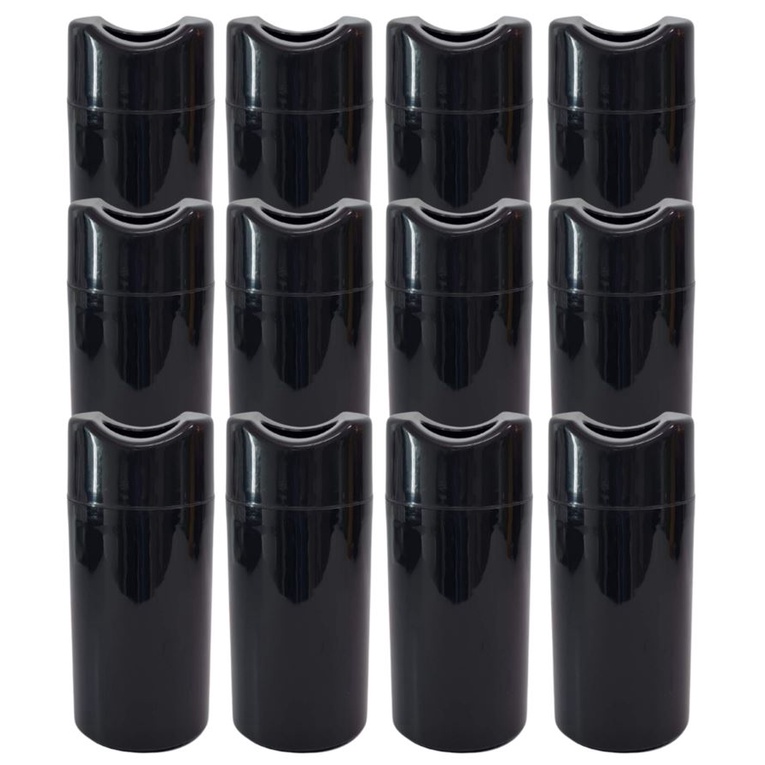 Porta Garrafa Térmico Camisinha Cerveja 600 Ml Kit com 12 Unidades Preto PROMOÇÃO