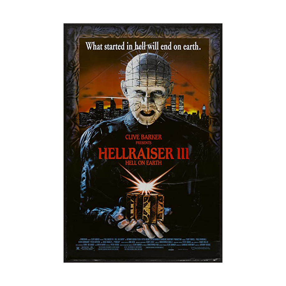 DVD Hellraiser 3 - Inferno na Terra