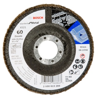 Disco Flap 4.1/2X7/8" G60 Bosch