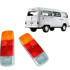 Lente Lanterna Kombi Clipper Tricolor