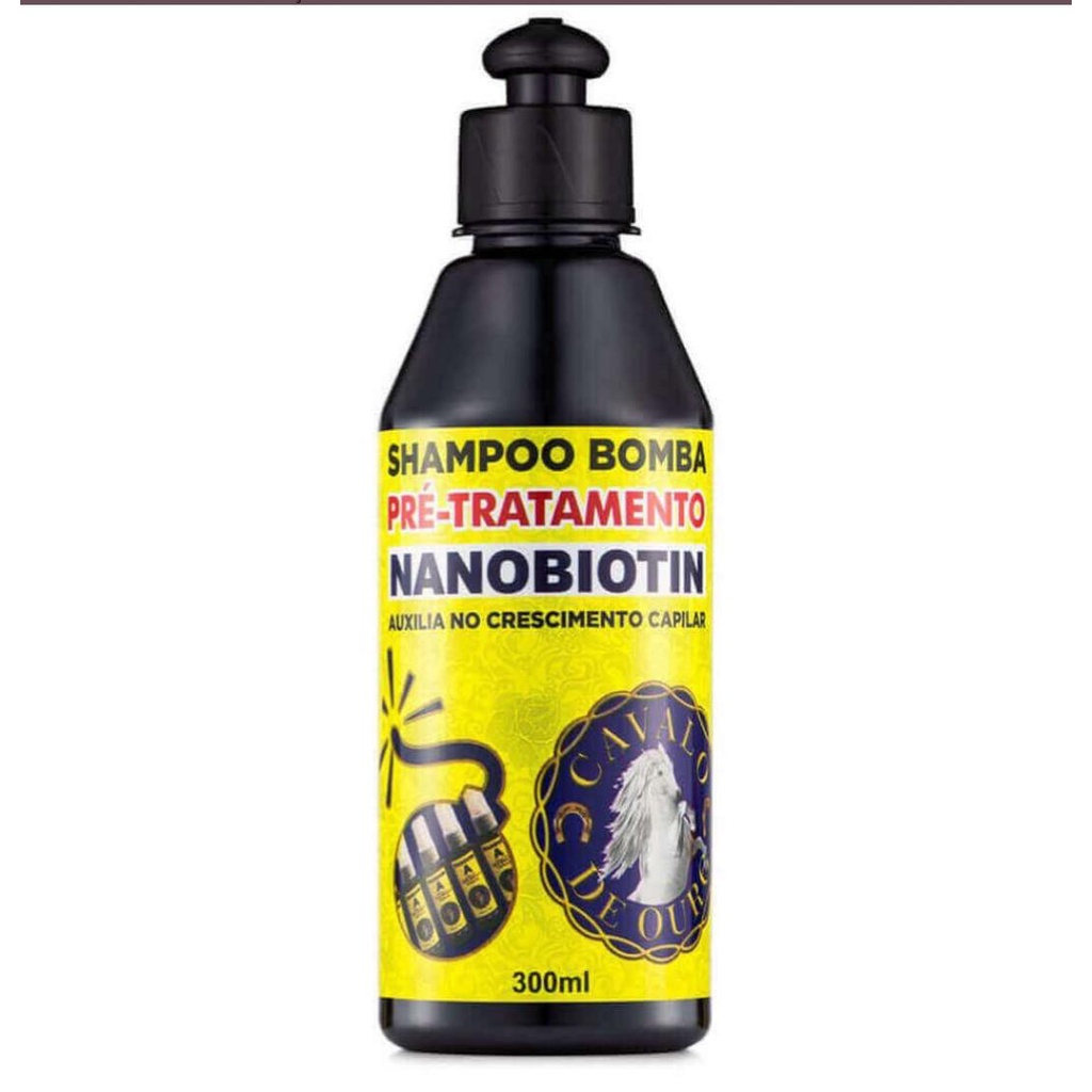 SHAMPOO BOMBA PRÉ TRATAMENTO NANOVIN A  300 ML