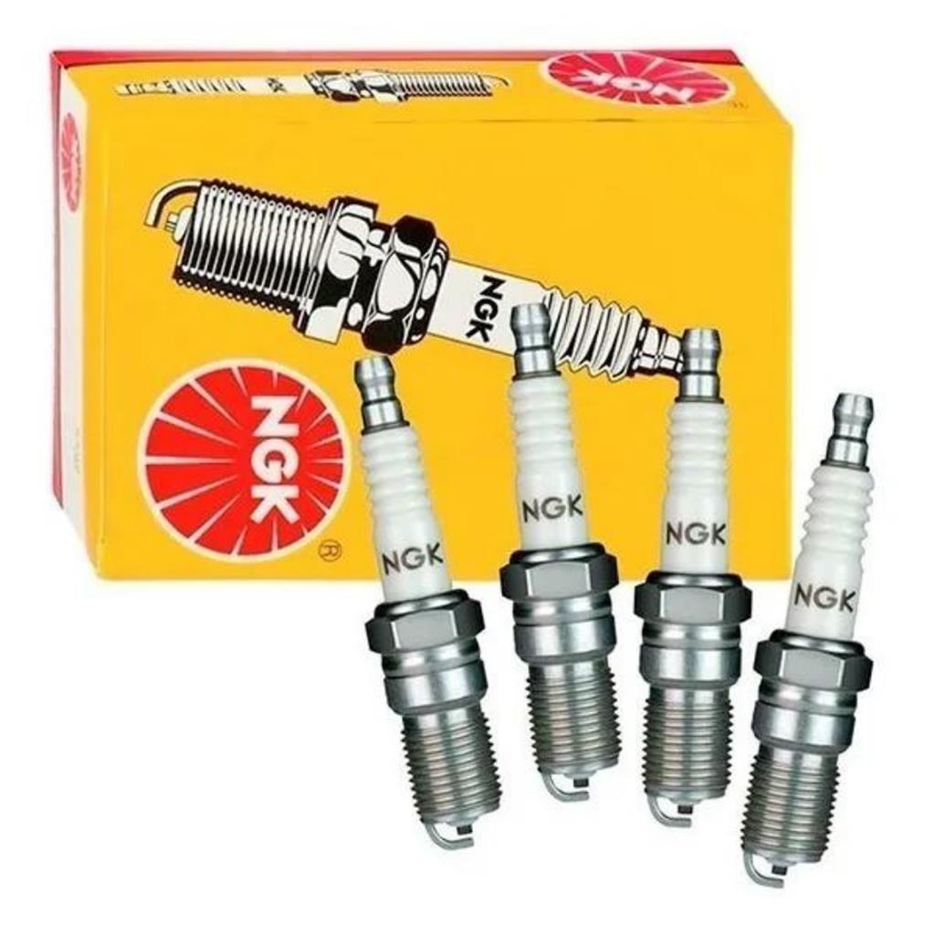 Kit 4 Vela Ngk CR9E Benelli / Kawasaki / Suzuki / Yamaha / Bandit 650 GSR R1 FZR 600