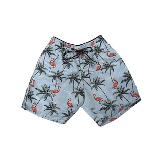 Bermuda de Tactel Juvenil Masculina Dog Crazy Flamingo