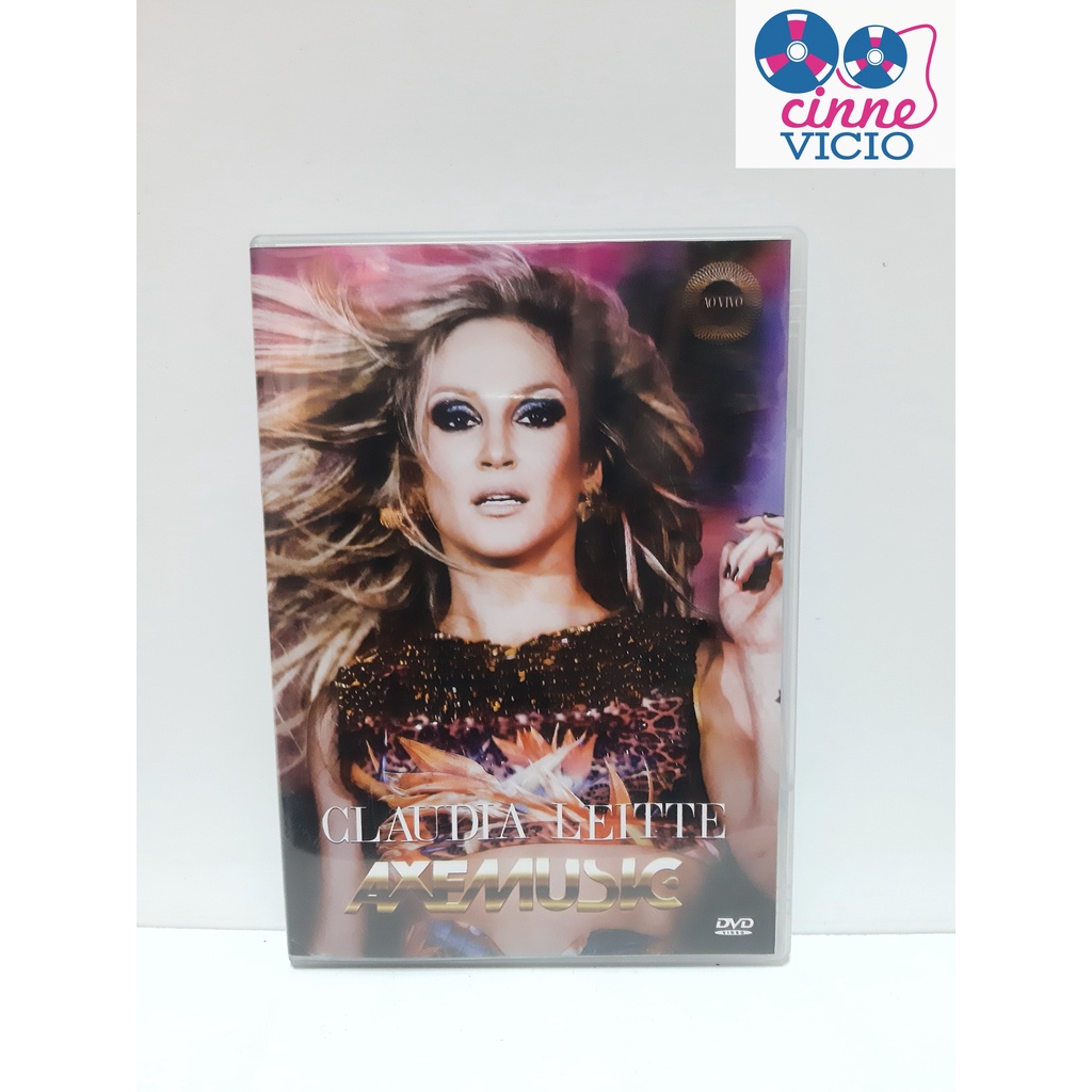 DVD Claudia Leitte Axe Music (ponta de estoque)