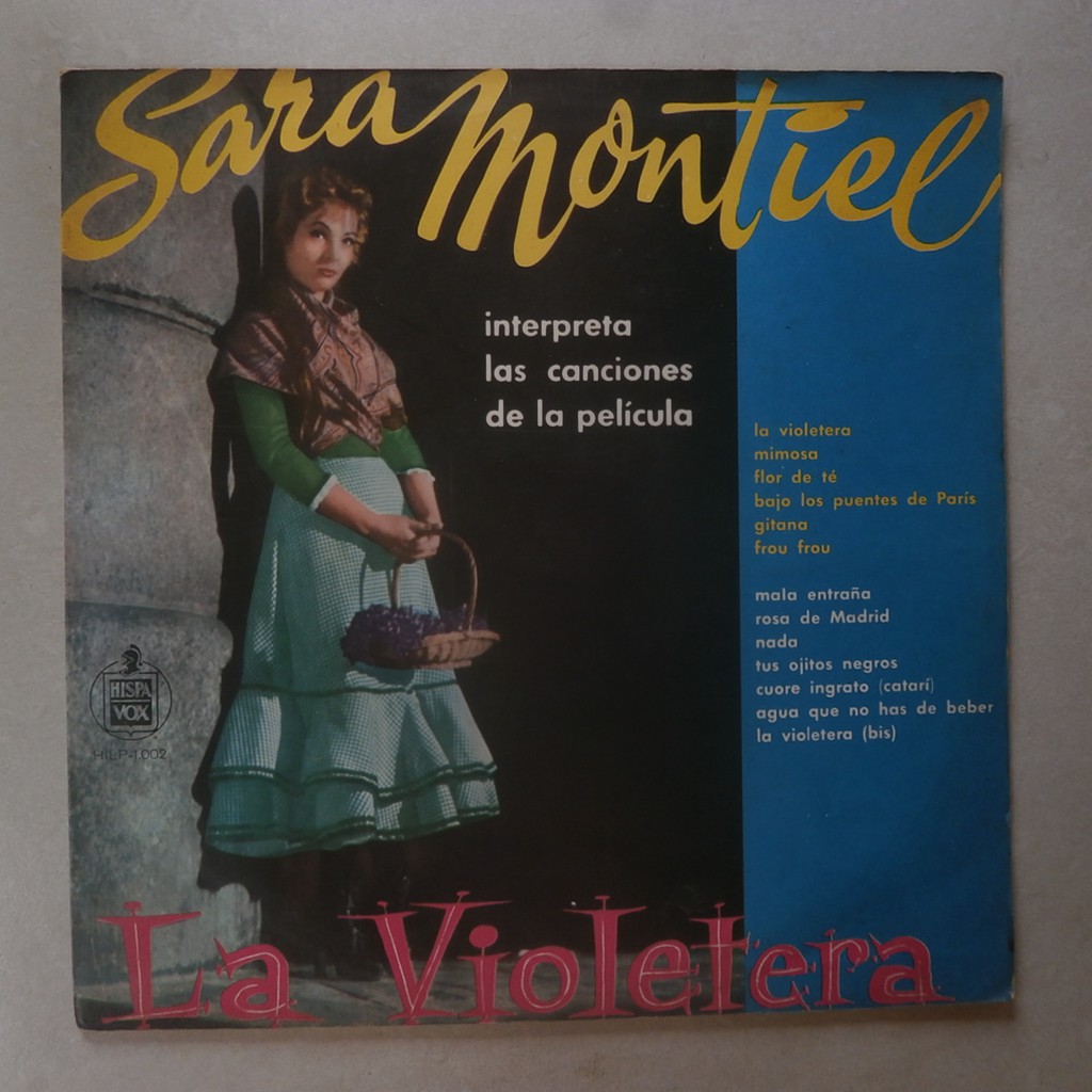 Lp Sara Montiel 1969 La Violetera, disco de vinil tema s do filme