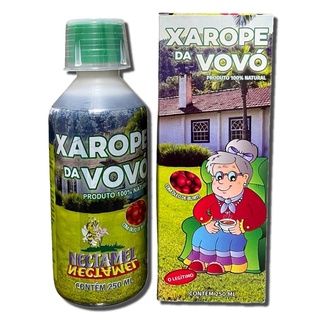3 Unidades Xarope da Vovó 250ml - Nectamel