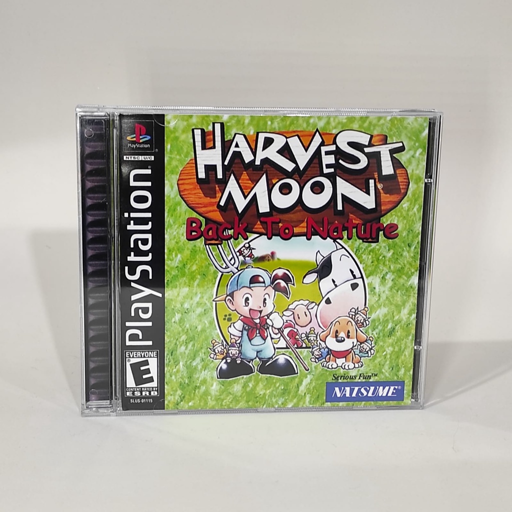 Jogo Ps1 Harvest Moon Back To Nature Pt Br Shopee Brasil