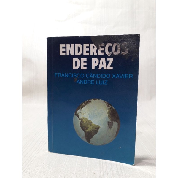 livro endereços de paz - André Luiz