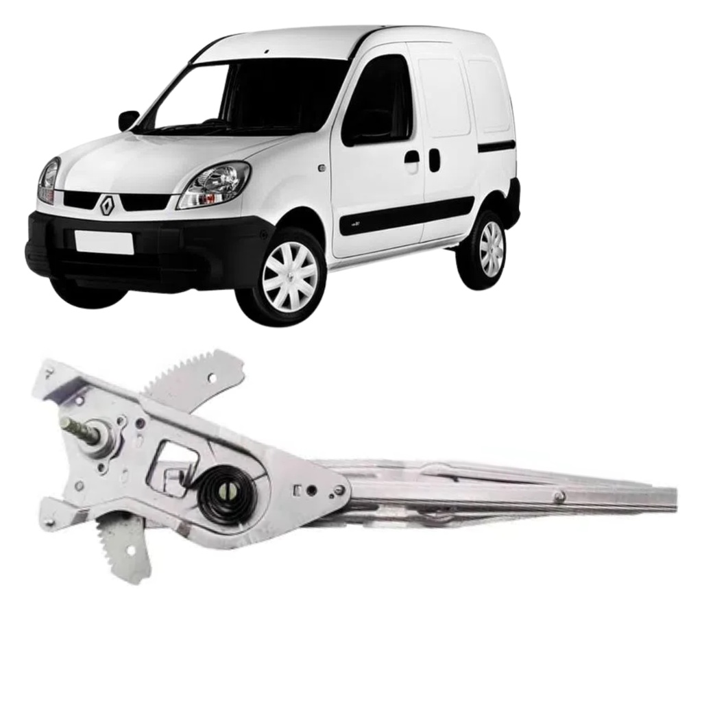 Máquina De Vidro Kangoo Dianteira Manual Lado Esquerdo em Oferta na Shopee