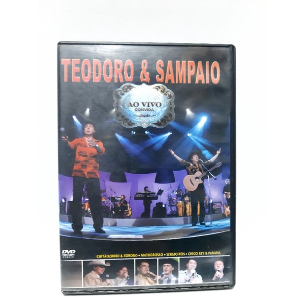 Teodoro e Sampaio ao vivo convida dvd
