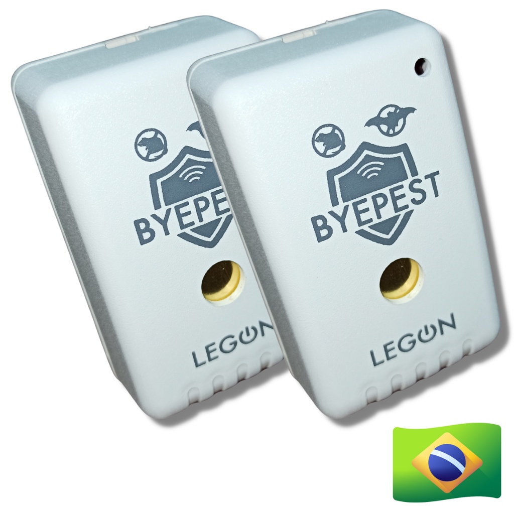 2 Repelentes Eletrônico ByePest LEGON Repele e Espanta Ratos e Morcegos Alcance até 200m² em Oferta na Shopee