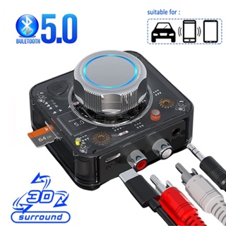 Receptor De Áudio Bluetooth 5.0 3D Estéreo Adaptador De Música Sem Fio Cartão TF RCA 3.5mm 3.5 AUX Jack Para kit De Carro Fone De Ouvido Com em Oferta na Shopee