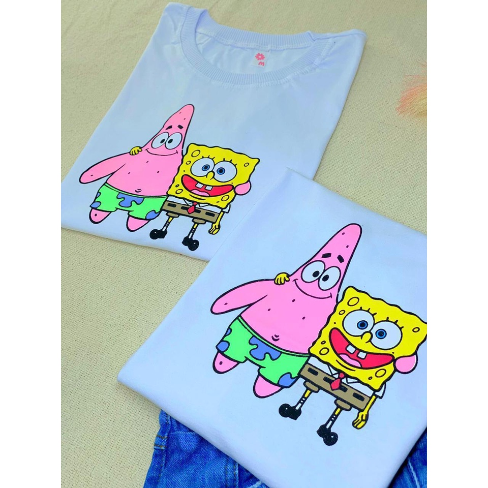 Blusa do Bob Esponja feminina | Shopee Brasil