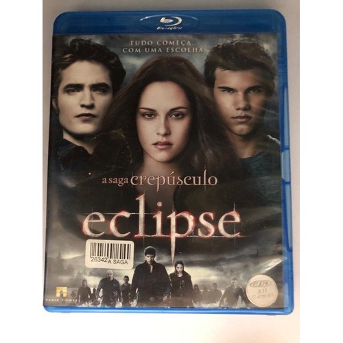 A Saga Crepúsculo Eclipse - Bluray Usado
