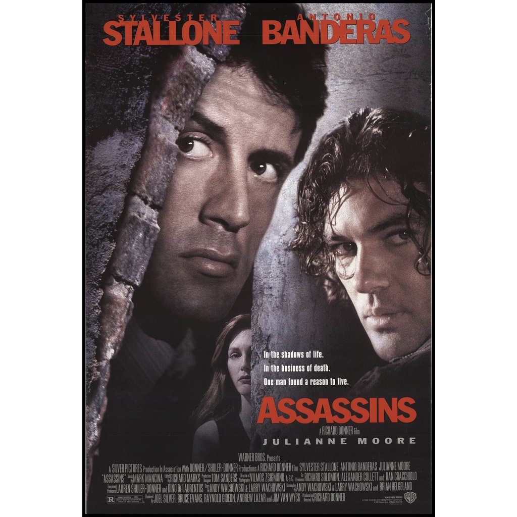 Assassinos (1995) (Assassins) Sylvester Stallone e Antonio Banderas - Dublagem Clássica
