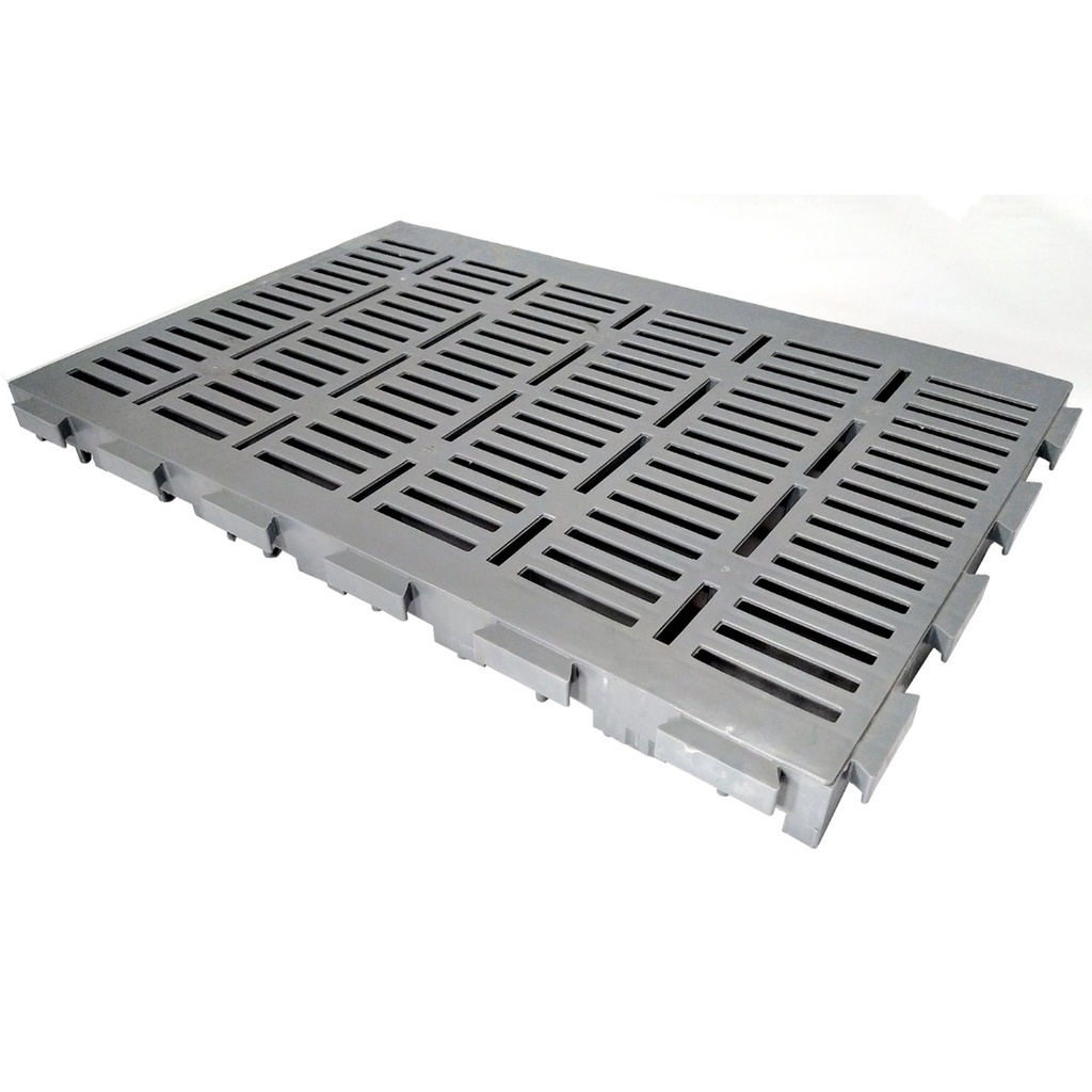 Estrado Plástico 40x60 Antiderrapante Modular para Cozinha e Câmara Fria Suporta até 10 toneladas