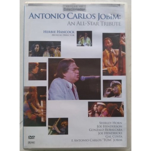 Dvd Tom Jobim - Antônio Carlos Jobim - An All Star Tribute