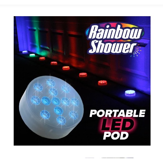 Luminária Para Piscina Aquário Fontes 16 Cores Com Controle