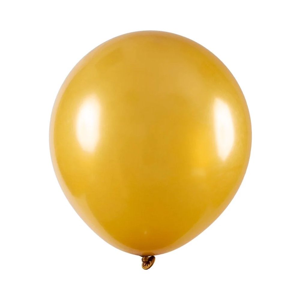 Balão De Festa Redondo - Ouro - 9" 23cm - 50 unidades - Home & Living