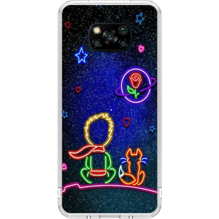 Capa de Celular Capinha Xiaomi Poco X3 Personalizada - Pequeno principe