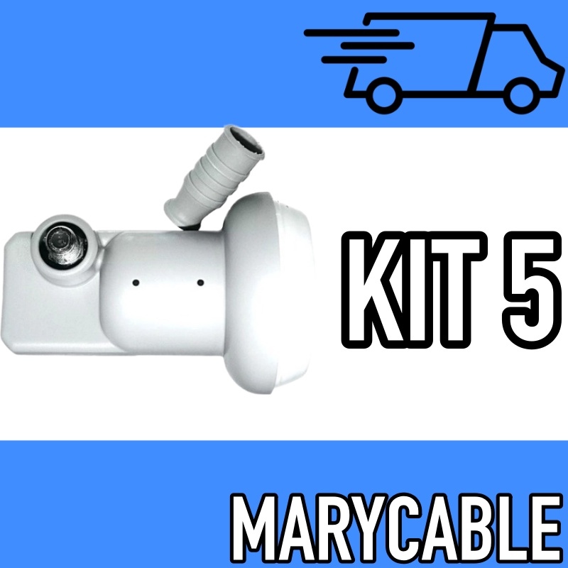 Kit Personalizado 5 Lnb Simples Ku PREMIUM
