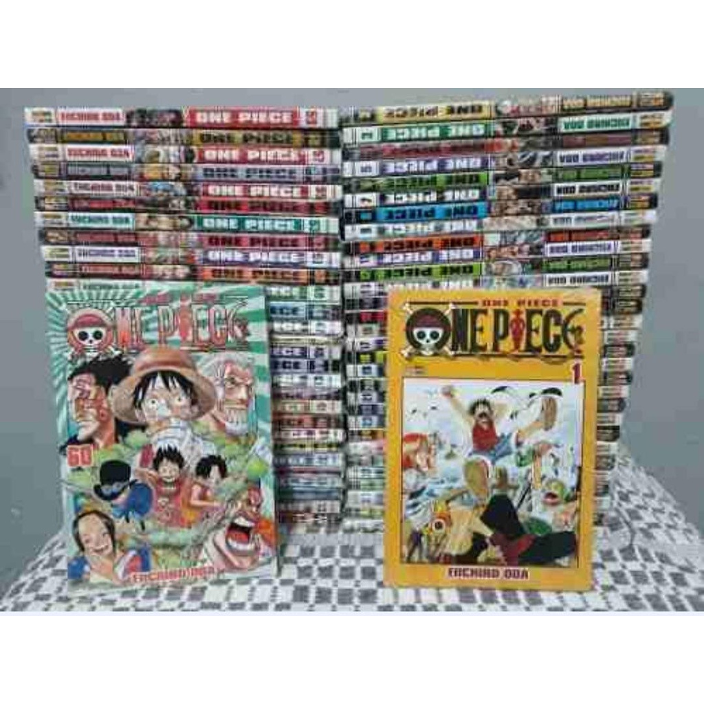 One Piece Vol 1 A 50 Shopee Brasil