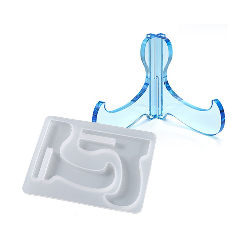 Suporte De Celular Molde De Resina De Silicone , Fundição Epóxi Para Telefone Artesanal De Bricolage