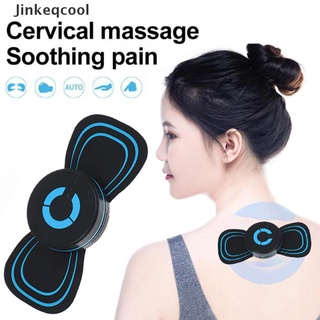 【 Jinkeqcool 】 Estimulador Elétrico De Pescoço Cervical De Costas Massagem De Alívio Da Dor Patch