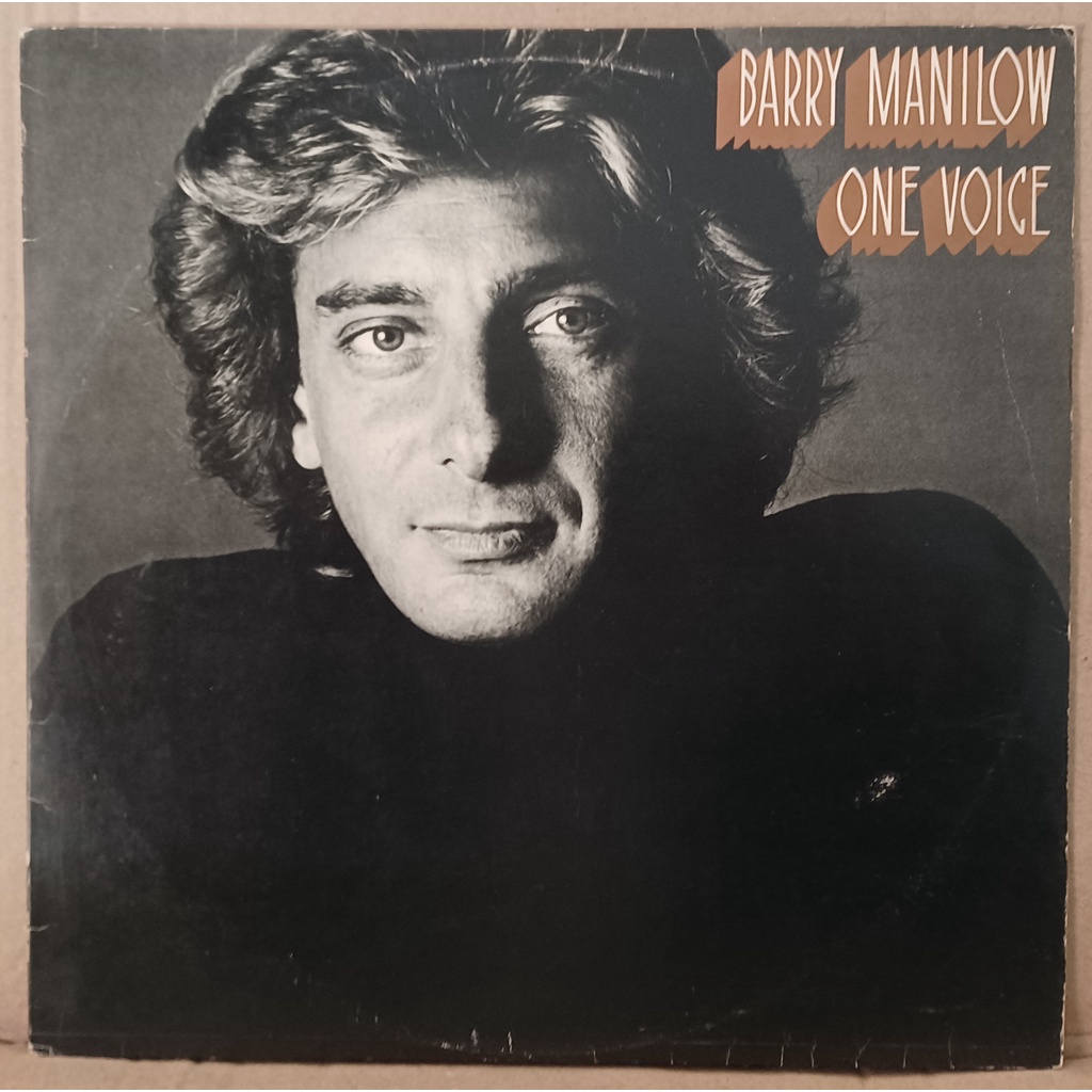 LP Disco De Vinil Barry Manilow - One Voice - LP Excelente Capa Muito Boa Ler Descrição
