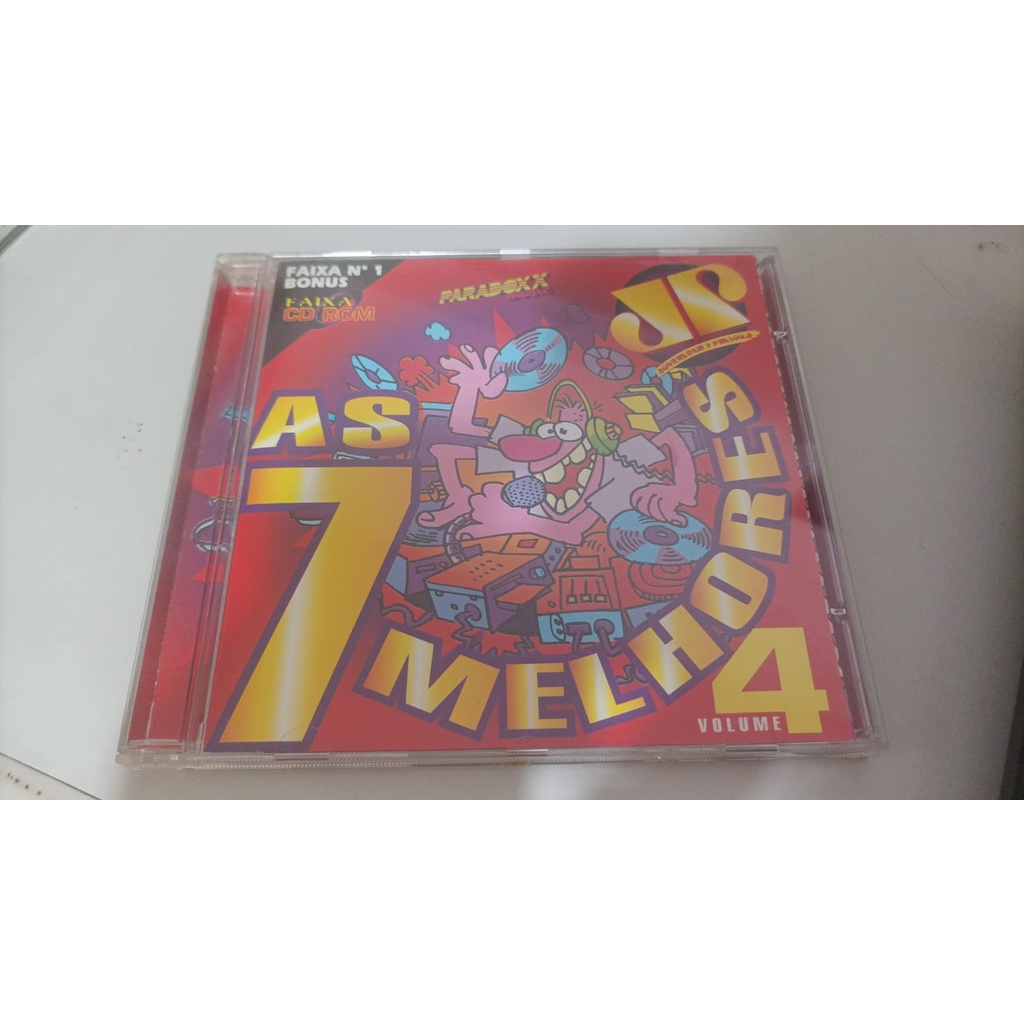 Cd As Sete Melhores Jovem Pan Volume 4 Bem Novo Shopee Brasil 7886