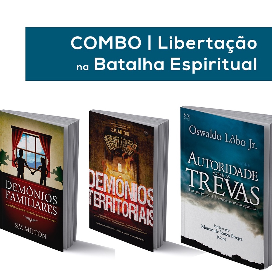 Combo | Libertação na Batalha Espiritual - livros especialmente para ...