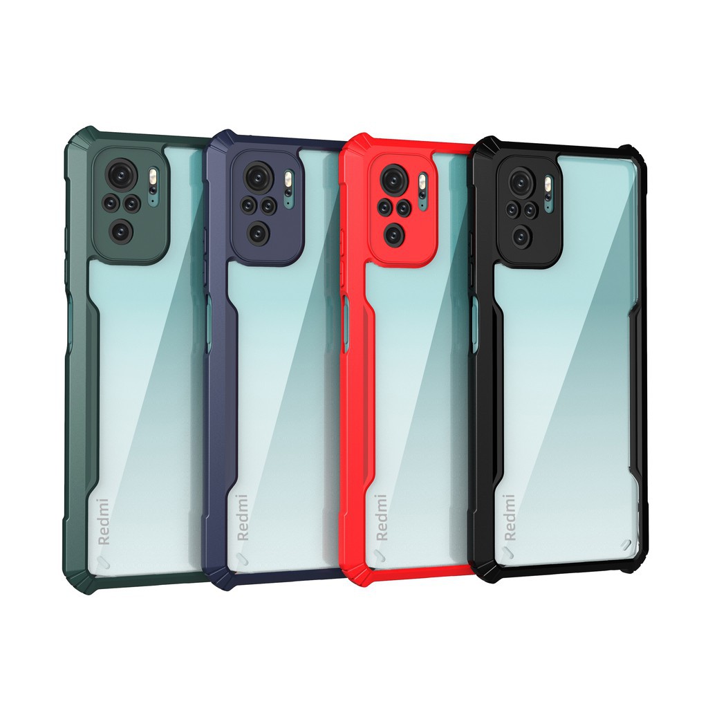 Caso Claro À Prova De Choque Para Xiaomi Redmi Note 10 9 8 7 6 5 Pro Max 10S 4G 5G Embalagem Transparente Acrílico Capa — imagem 2 de 2