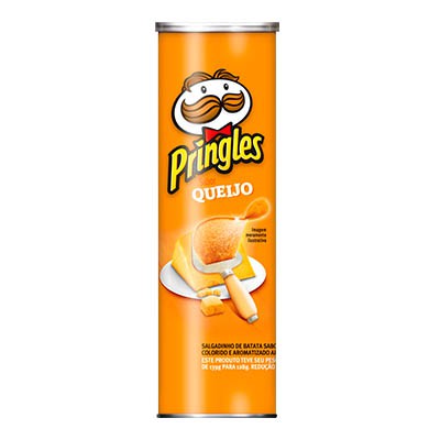 Batata de Queijo Pringles 120g Queijo - Batata Crocante - Batata de Queijo