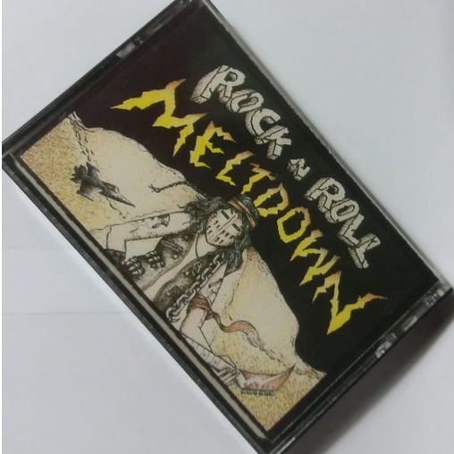 Rock n Roll Meltdown - Vários Artistas - Fita K7 Cassete - Hard Rock Heavy Metal