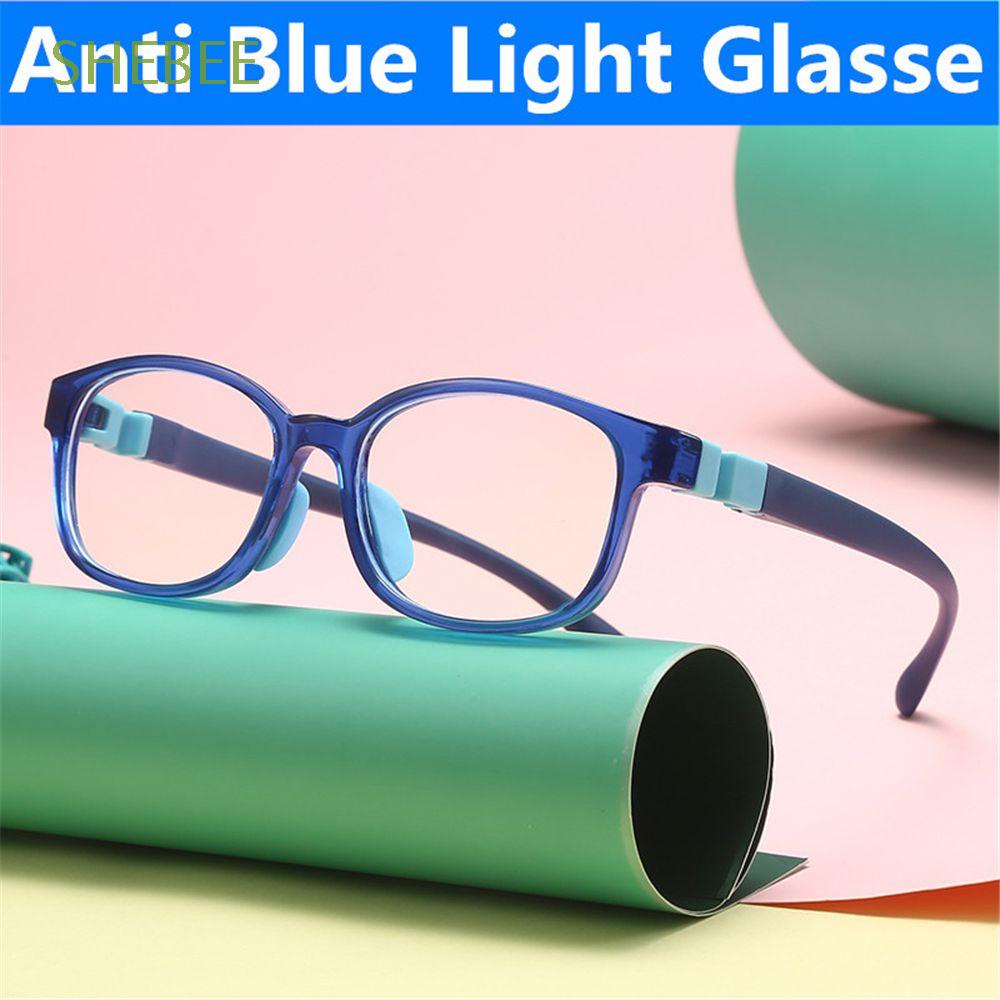 SHEBEE Óculos De Armação Flexível Refletiva Ultraleve Anti Claro Azul/Multicolorido Para Meninos/Meninas em Oferta na Shopee