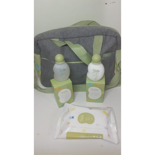 Kit Presente Mamae Bebe Sabonete Relaxante Saboneteira Colonia 50ml Ou Hidratante 50ml Hidratante 50ml Sabonete Liquido Lenco Umedecido Bolsa Beecost