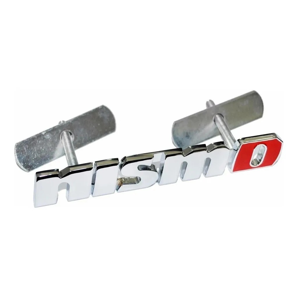 Acessórios Emblema Nissan Nismo da Grade Versa March Kicks Frontier Sentra Metal Cromado
