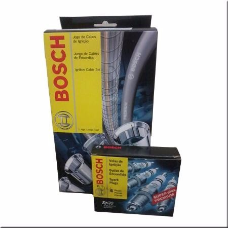 Kit Cabo E Vela Bosch Fox Gol G4 G5 Voyage 1.0 1.6 8v Flex Bosch