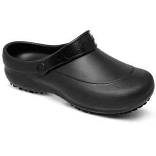 Soft Works Enfermagem Restaurante Cozinha Babuche Calçado Sapato Bb60 em Oferta na Shopee