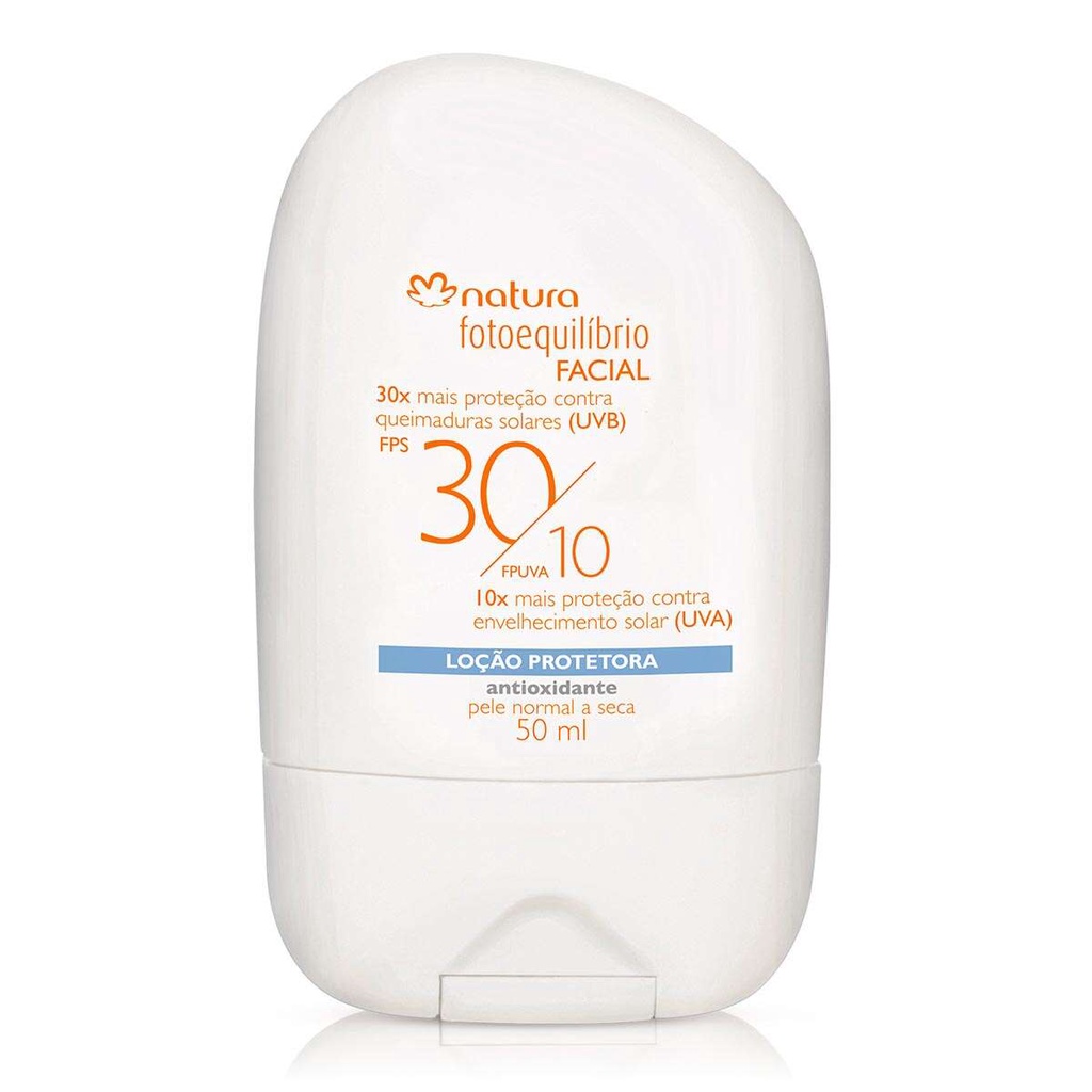 Loção Protetora Facial FPS 30/FPUVA 10 Fotoequilíbrio - 50 ml pele normal a seca