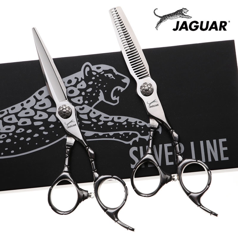 JAGUAR 6 Polegada Conjunto De Tesouras De Cabeleireiro Profissional Corte + Afinamento Barbeiro De Alta Qualidade