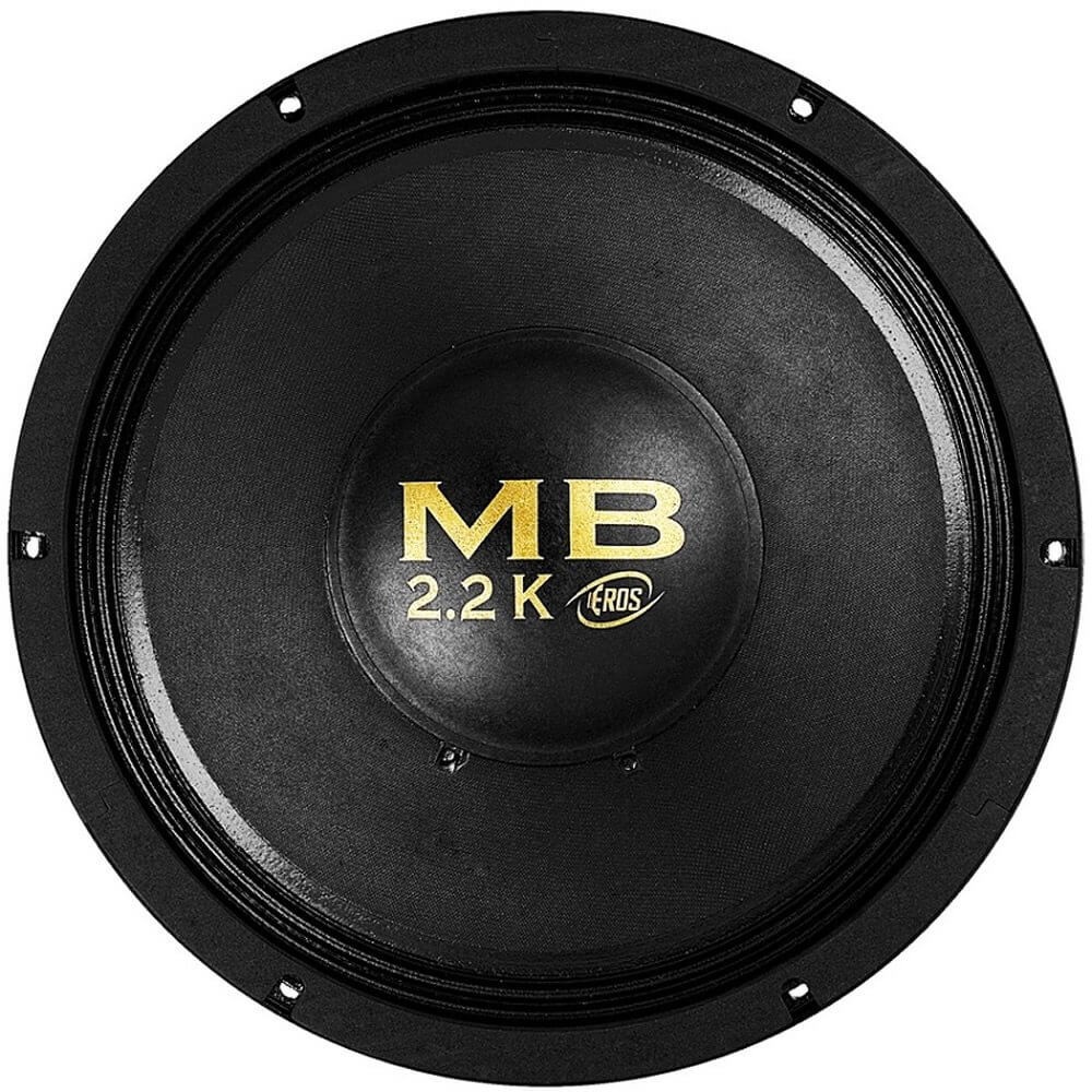 Alto Falante Eros 12" Mb 2.2k 1100W RMS 8 Ohms E-12 MB2.2k Woofer Médio Grave