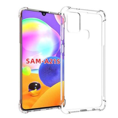 Capa de Silicone Transparente Antiqueda para samsung galaxy A01, A01core, A10, A10s, A11, A20/A30, A20s, A21, A21s, A30s/50/50s/, A31, A51, A52, A70, A71, A72, A55