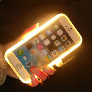 Capa Para Selfie P/ iPhone 5 /5s, 6/6s, E 6 plus Lumee Led com Power bank