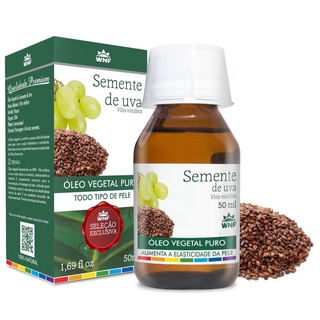 Óleo Vegetal SEMENTE DE UVA Vitis vinífera seed - 50ml - WNF